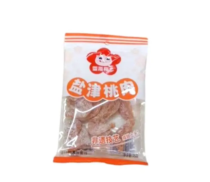 雪海梅乡松手盐津桃肉75g75g
