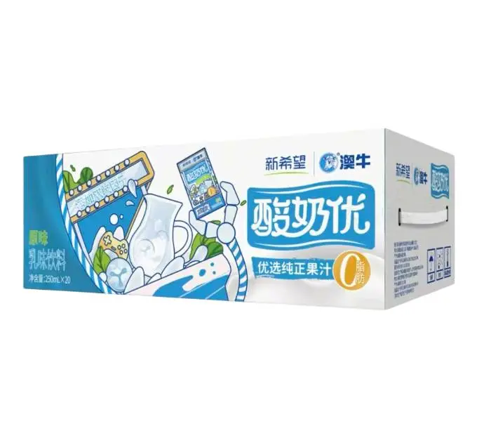 澳牛新希望酸奶优    250ml*20瓶/件    