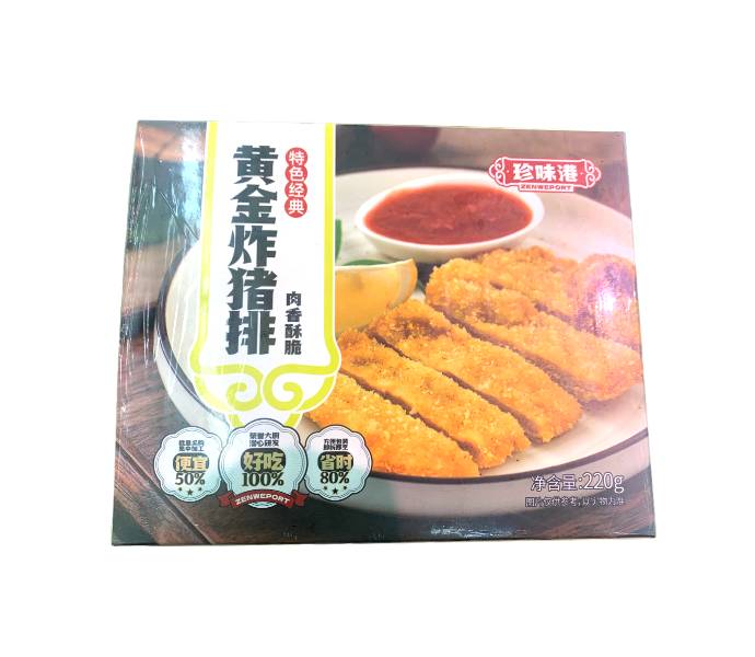 珍味港黄金炸猪排   220g/盒