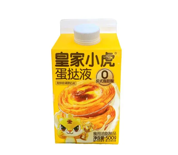 皇家小虎蛋挞液 500g/盒