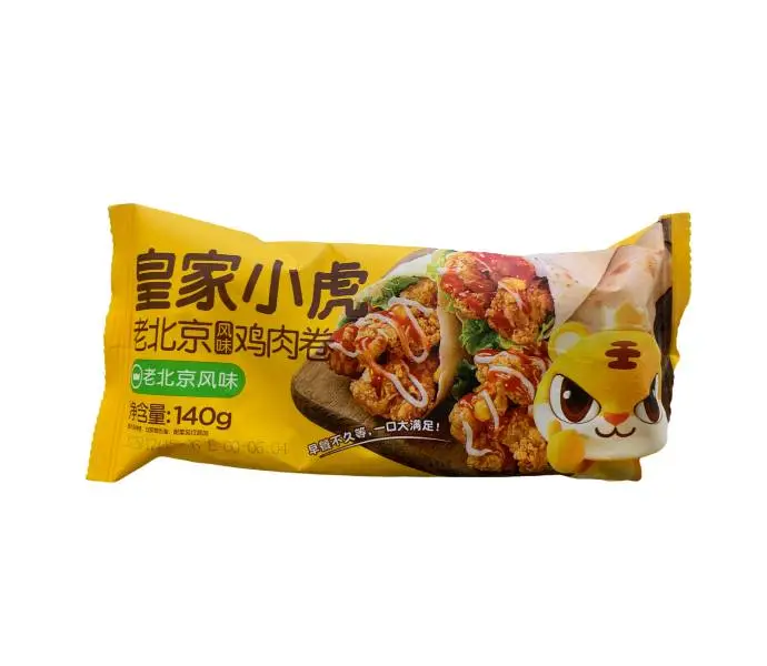 皇家小虎老北京风味鸡肉卷140g加热即食