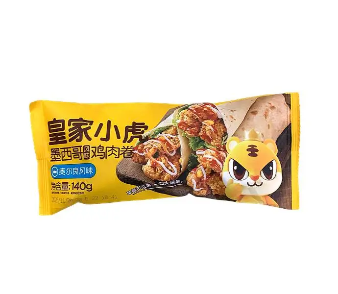 皇家小虎老奥尔良口味鸡肉卷140g加热即食