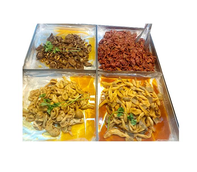 凉拌荤菜    450g-500g/份【鸭胗头、卤鸭胗、猪心、鸡胗头混搭】