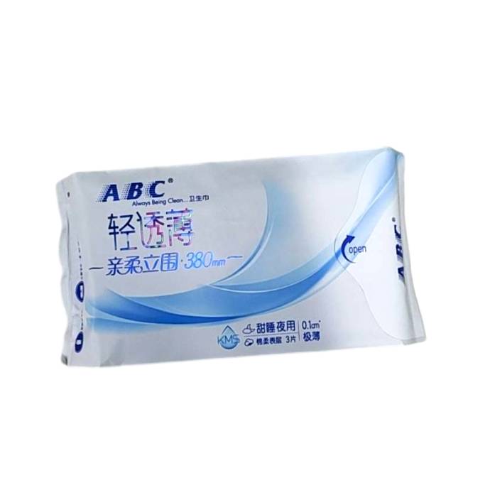 ABC超长夜用338MM3片 1/包