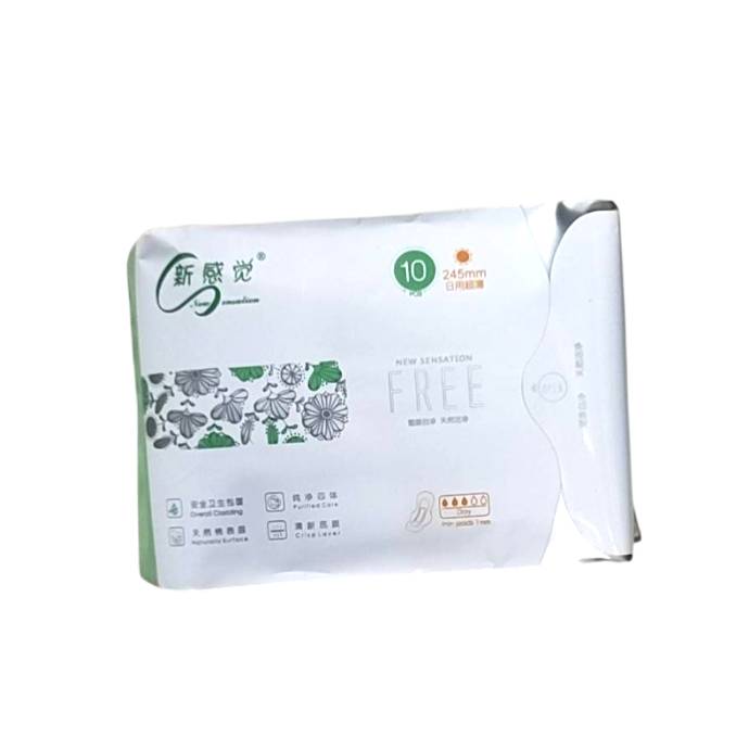 新感觉自净抑菌卫生巾日用10片10片 1/包