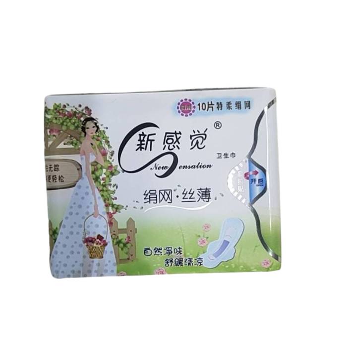 特柔绢网丝薄日用10片卫生巾10片 1/包