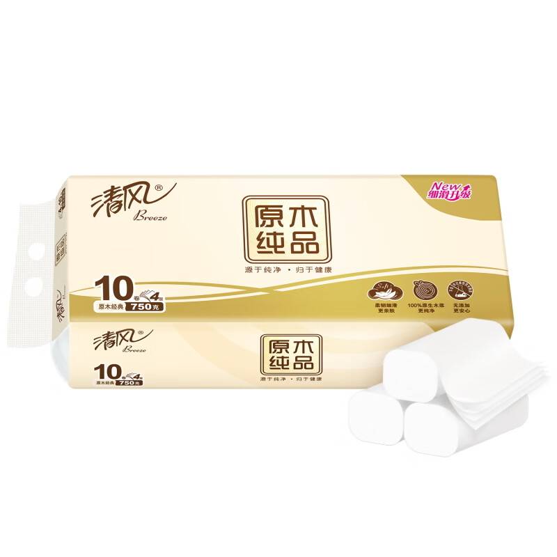 清风原木卫卷75克75克 1/提