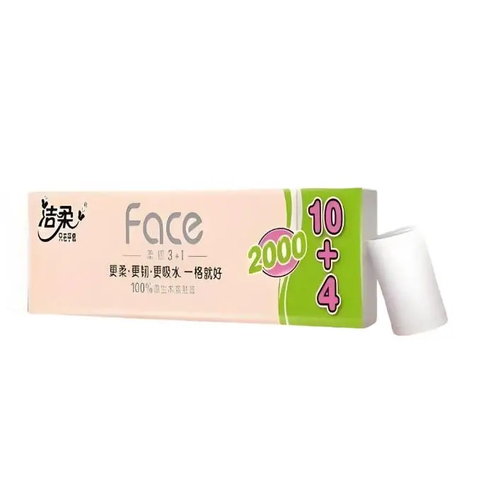 洁柔粉Face系列2000克14粒无心卫卷 1/提
