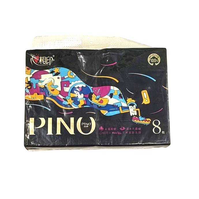 心相印品诺系列80抽四层塑装纸面巾PDT608080抽 1/提