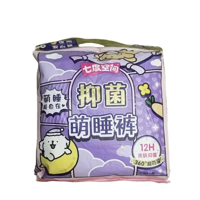 七度空间抑菌萌睡裤XL2片装 1/包