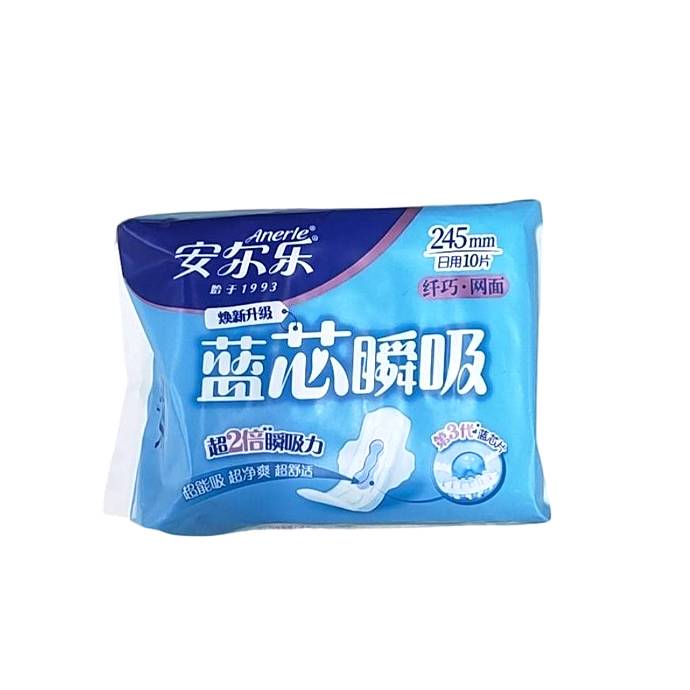 LJA9110安尔乐蓝芯瞬吸系列卫生巾 1/包