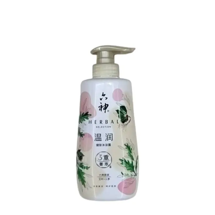 450ml六神温润健肤沐浴露(艾叶+人参)450ml 1/套