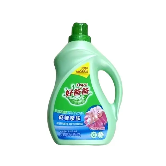 好爸爸低敏亲肤洗衣液每瓶加量500g装(1.8千克+500克)1.8kg