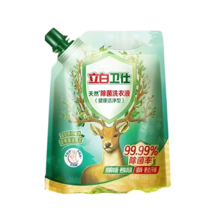 立白卫仕天然植物除菌洗衣液抑菌除真菌1kg袋装