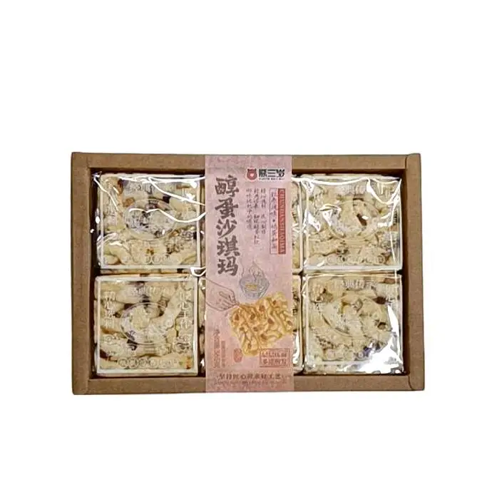 熊三岁醇蛋沙琪玛(红枣风味)365g365g 1/盒