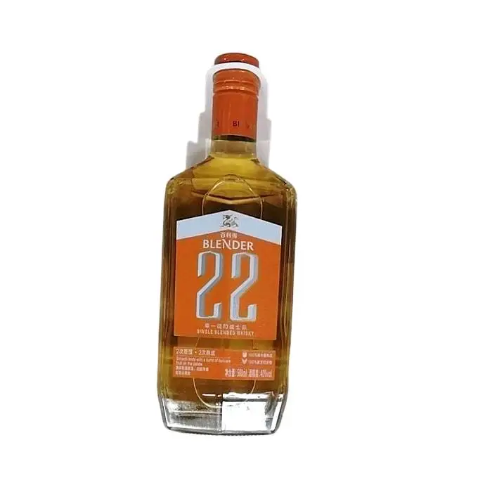 百利得500ml22单一调和威士忌500ml 1/瓶