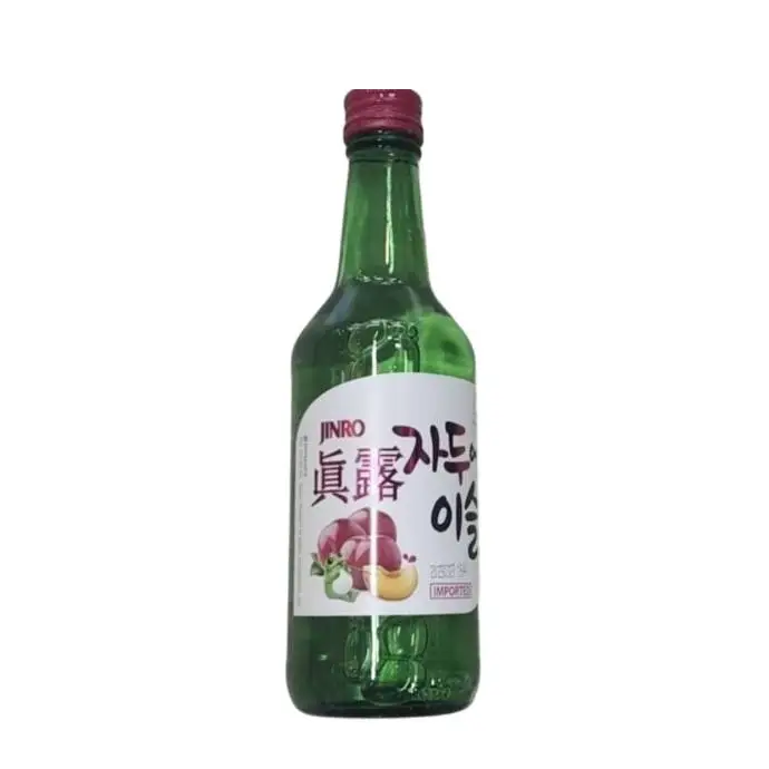 真露李子味利口酒360ml 1/瓶