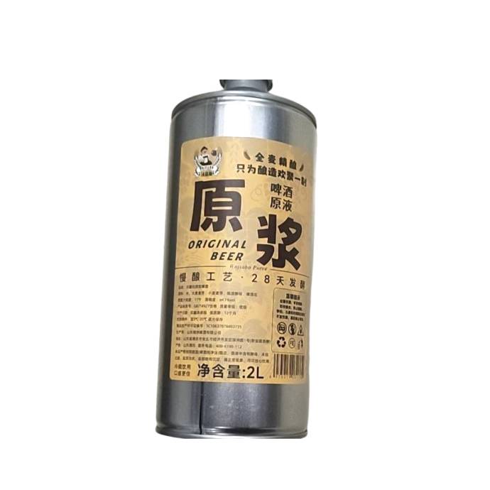 沃嘉伯原浆啤酒2L2L 1/瓶