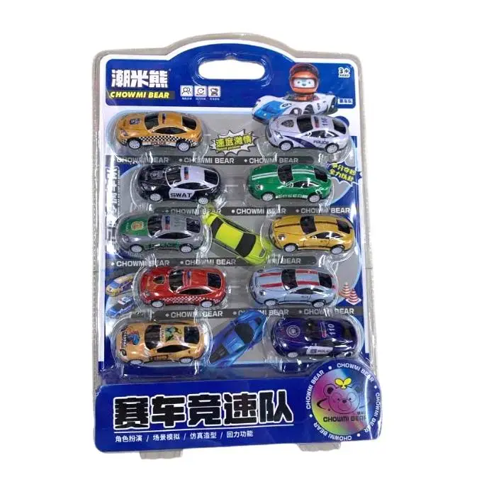 潮米熊赛车竞速队10个 1/盒