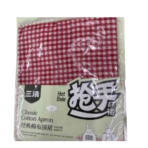 三清棉布围裙（抢手系列）SQ-3062SQ-3062 1/包