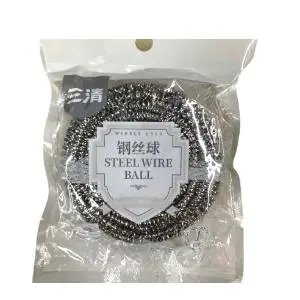 (L)三清清洁钢丝球1只装 SQ-A006 1/包