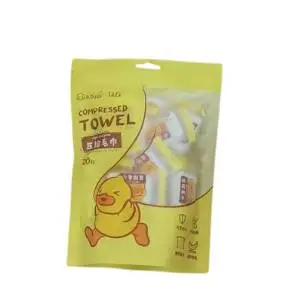 B.DUCK小黄鸭一次性压缩颗粒毛巾-071 1/袋