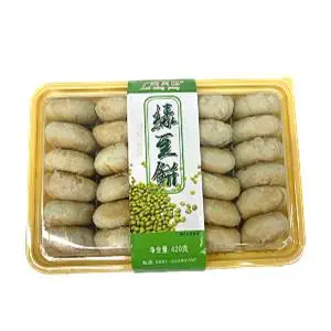莱兴鹏绿豆饼420g/盒