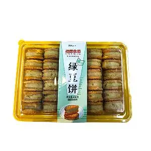 橙茜食简绿豆饼460g/盒