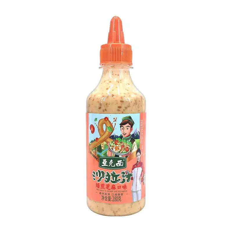 亚克西沙拉汁焙煎芝麻口味260g 1/瓶