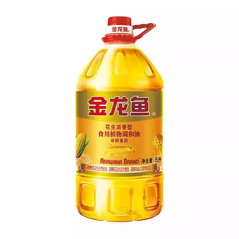 金龙鱼花生浓香型食用植物调和油 1/桶