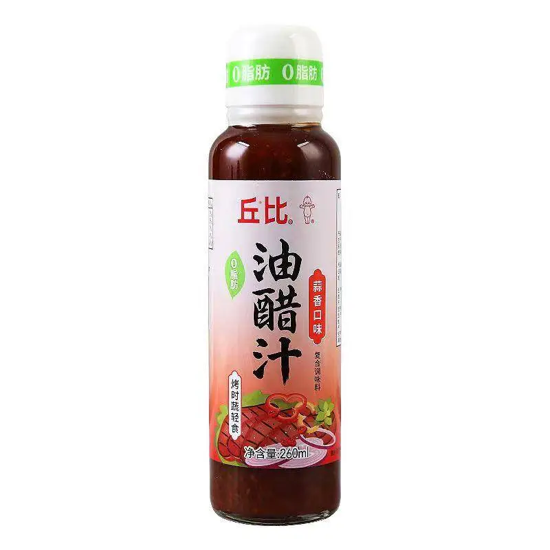 丘比0脂日式和风蒜香口味油醋汁 1/瓶