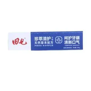 (L)田七珍萃清护牙膏(金银花薄荷香型)180g 1/支