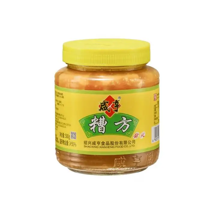咸亨糟方腐乳500克 1/瓶