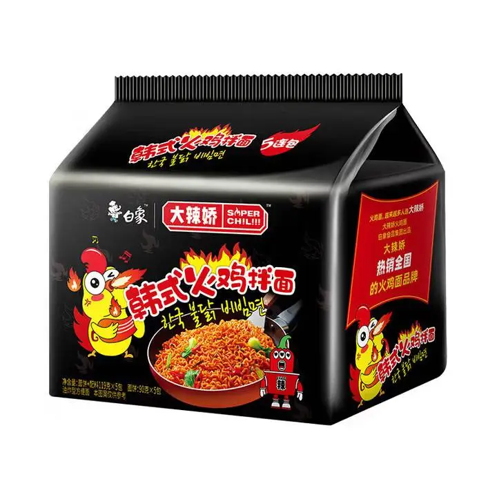 白象大辣娇韩式火鸡拌面119g*5包 1/袋