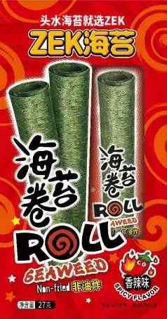 ZEK空心海苔卷(香辣味)27g