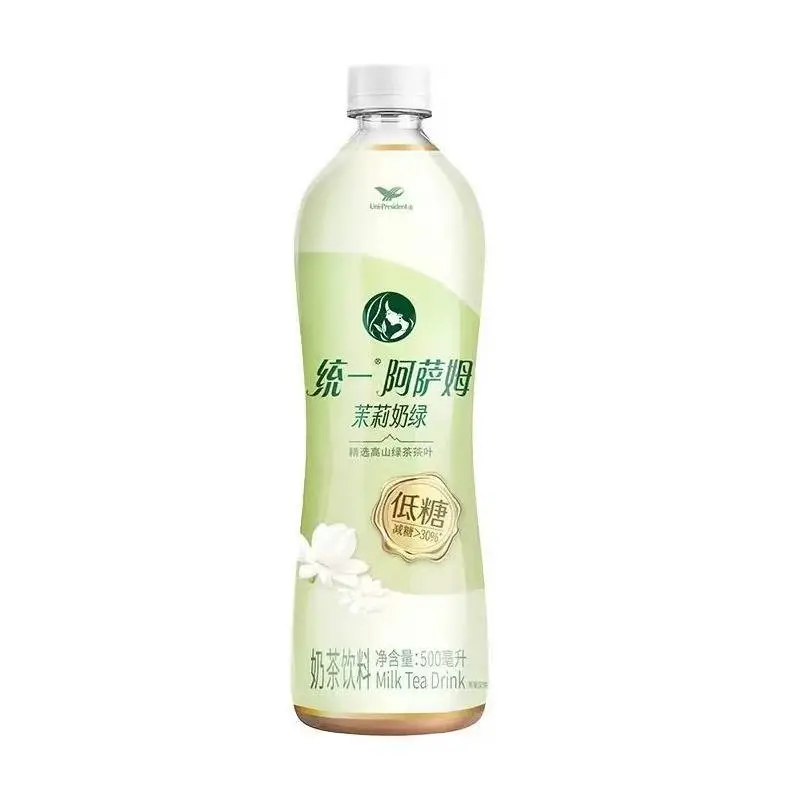 统一阿萨姆茉莉奶绿500ml 1/瓶