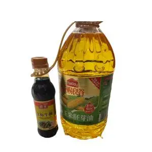 海天零添加纯玉米胚芽油5L