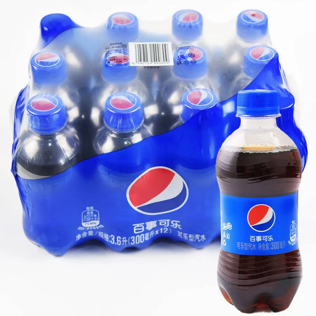 百事可乐300ml*12瓶 1/提