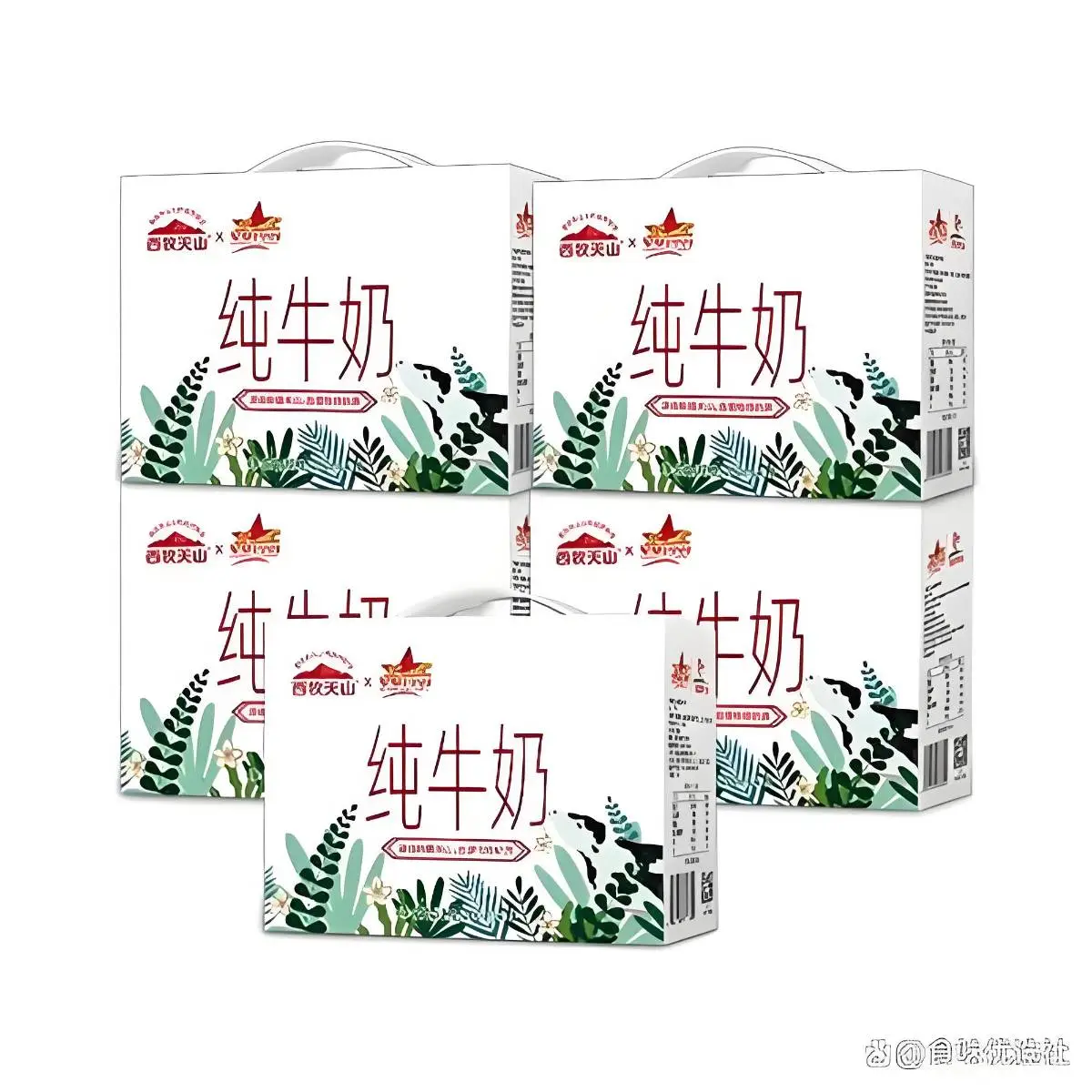西牧天山纯牛奶军垦1949 200ml*10瓶/件