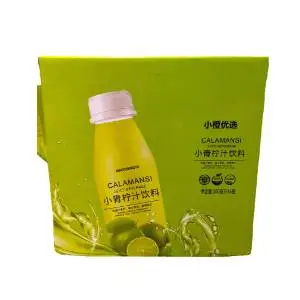 小橙优选小青柠汁饮料300毫升X6瓶