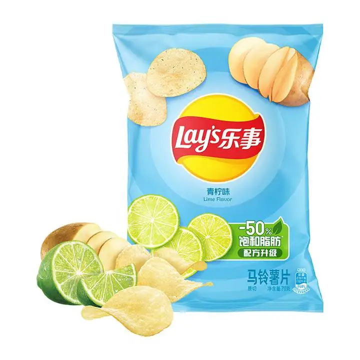 乐事薯片青柠味70g 1/包
