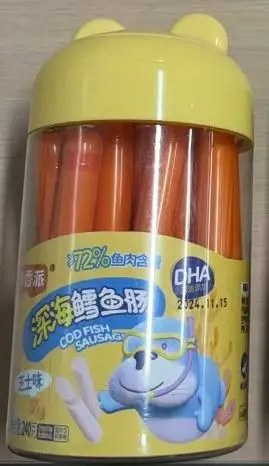 馋香派深海鳕鱼肠(芝士味)240克