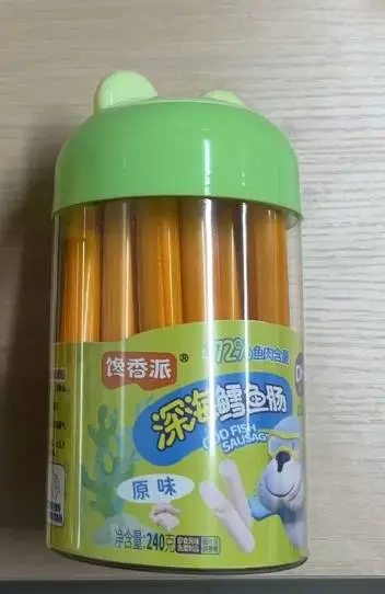 馋香派派深海鳕鱼肠(原味)240克