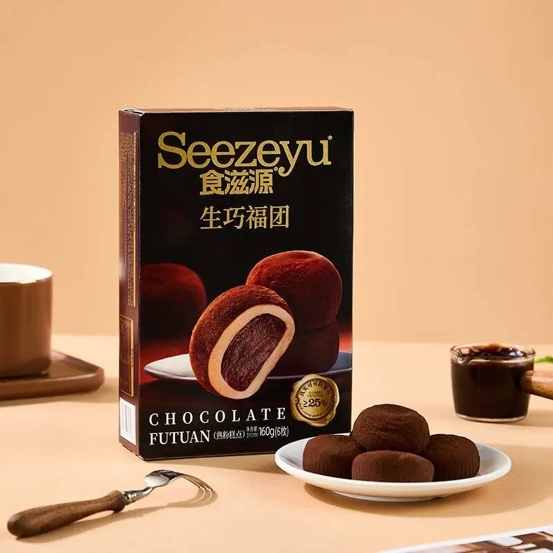 食滋源生巧福团金柚味160g