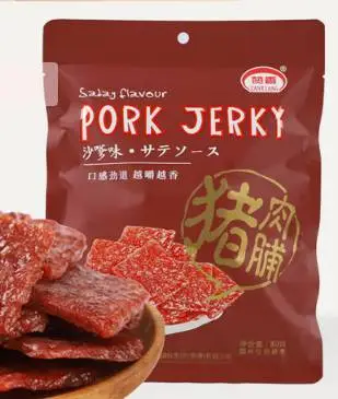 赞香真空猪肉脯沙嗲味80g