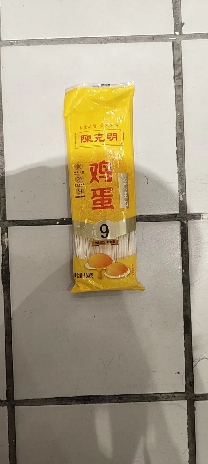 陈克明鸡蛋龙须面150G 1/包
