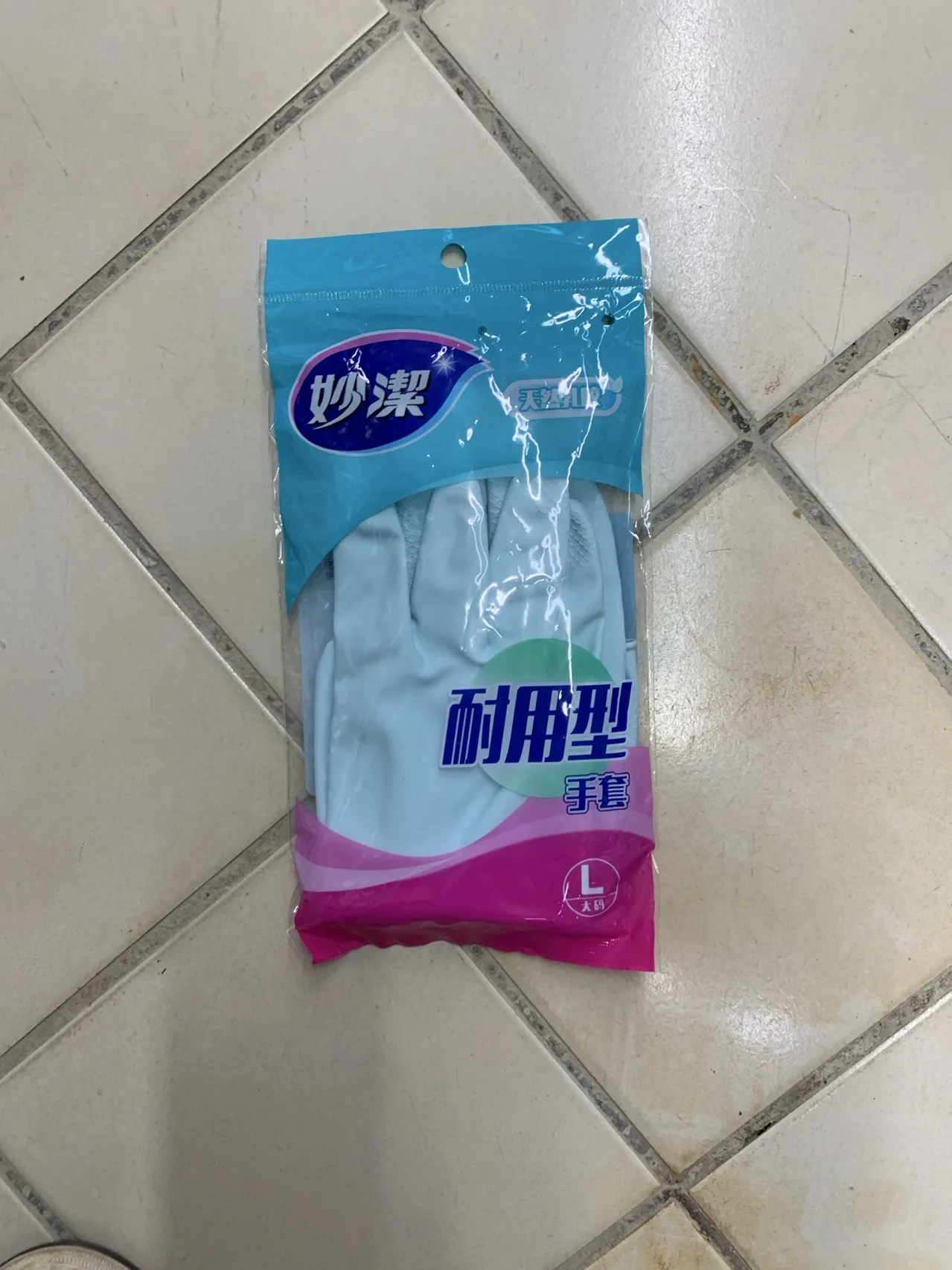 妙洁绒里手套巧护型大号