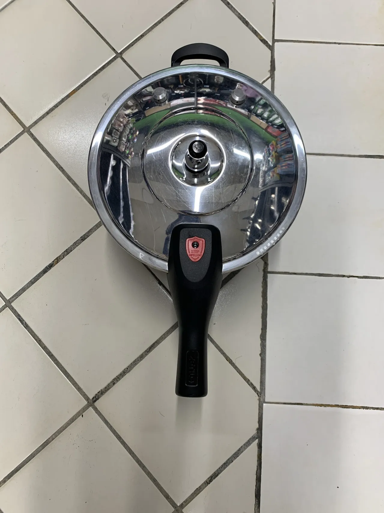 旺年不锈钢压力锅24CM