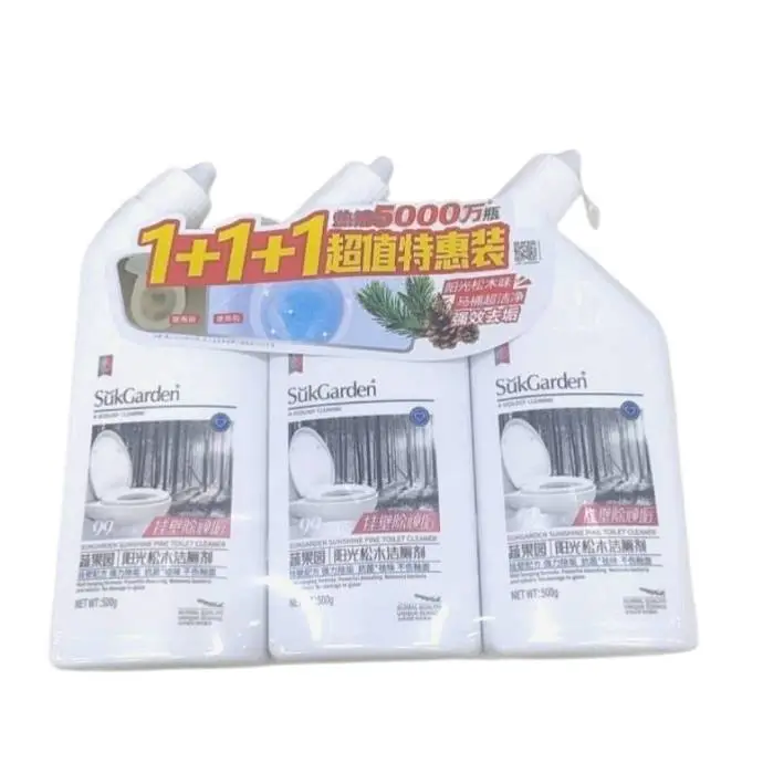(L)蔬果园阳光松木洁厕剂(强效去垢型)促销装500g*3 1/组