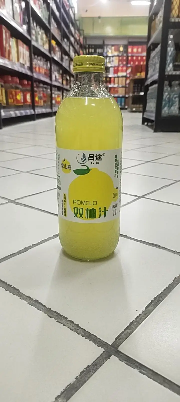 吕途常山柚双柚汁复合果汁饮料1L